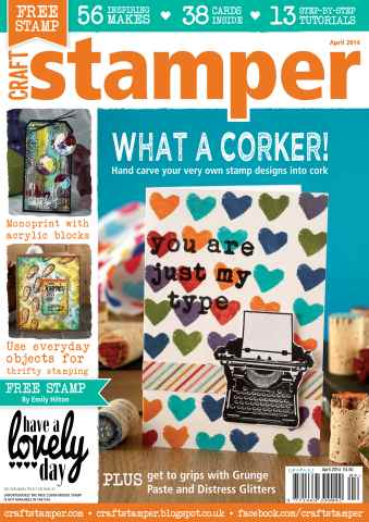 Craft Stamper issue Craft Stamper - April 2014