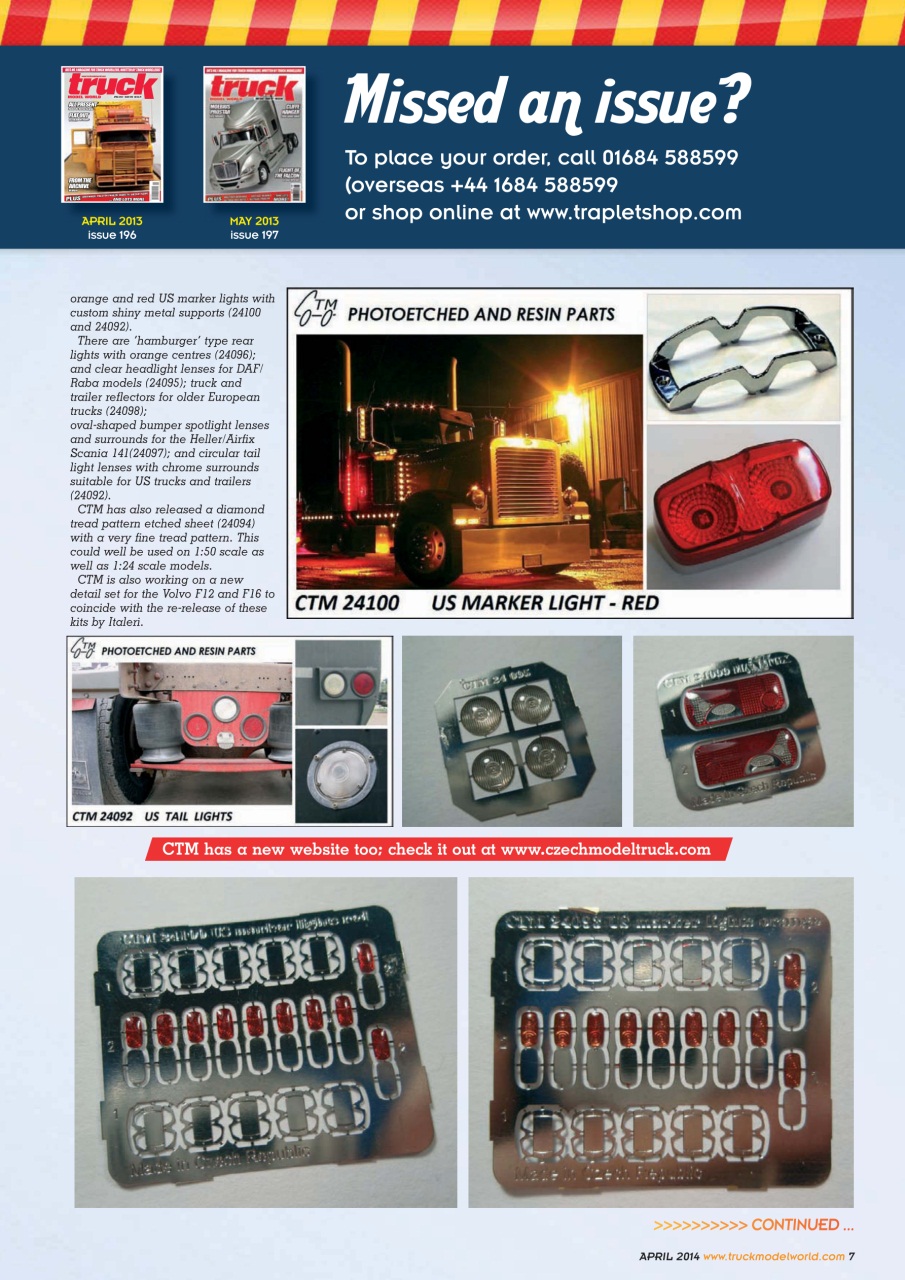 Model Car Truck Motorcycles World Preview Pages