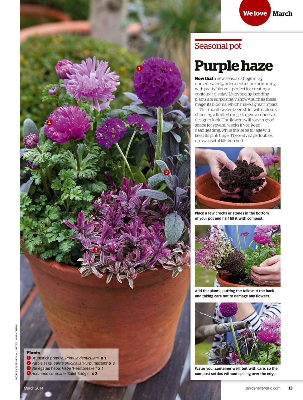 BBC Gardeners’ World Magazine Preview Pages