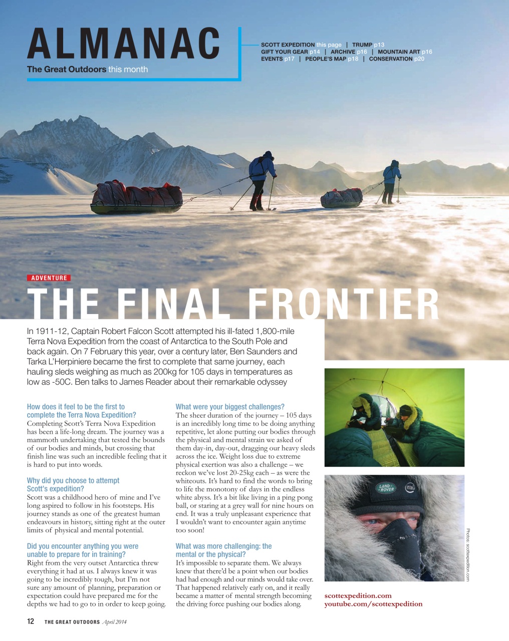 TGO - The Great Outdoors Magazine Preview Pages