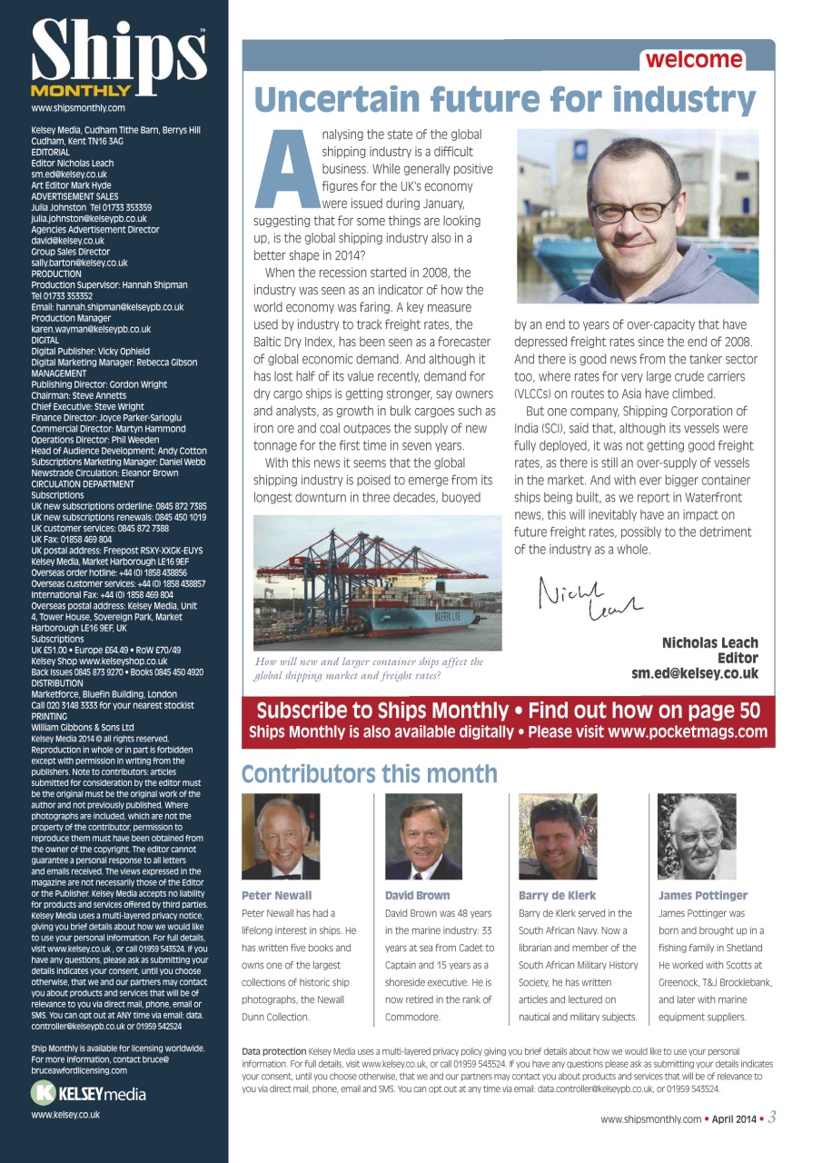 Ships Monthly Preview Pages