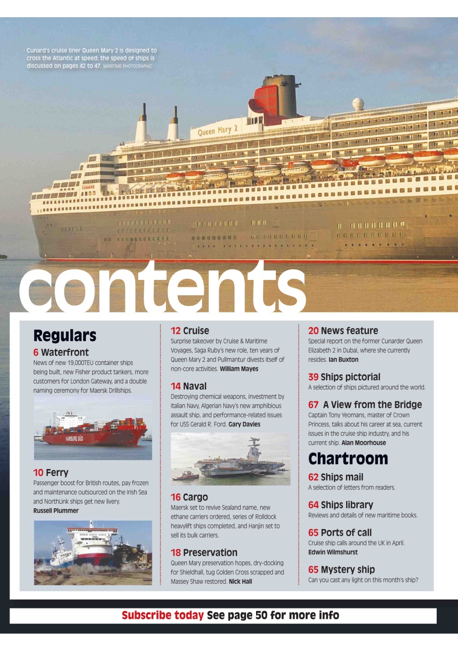 Ships Monthly Preview Pages