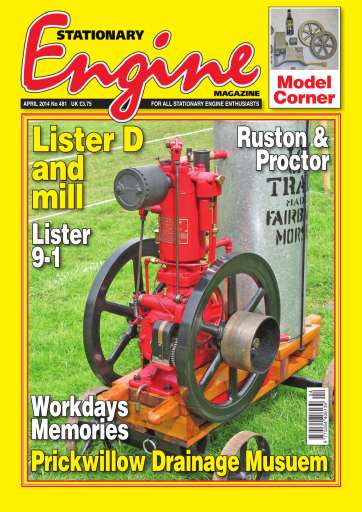 Stationary Engine issue 