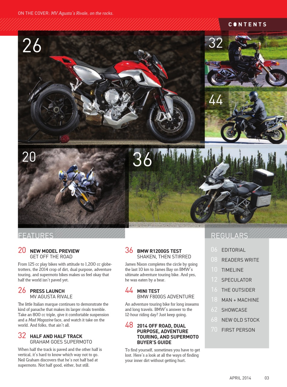 Cycle Canada Preview Pages