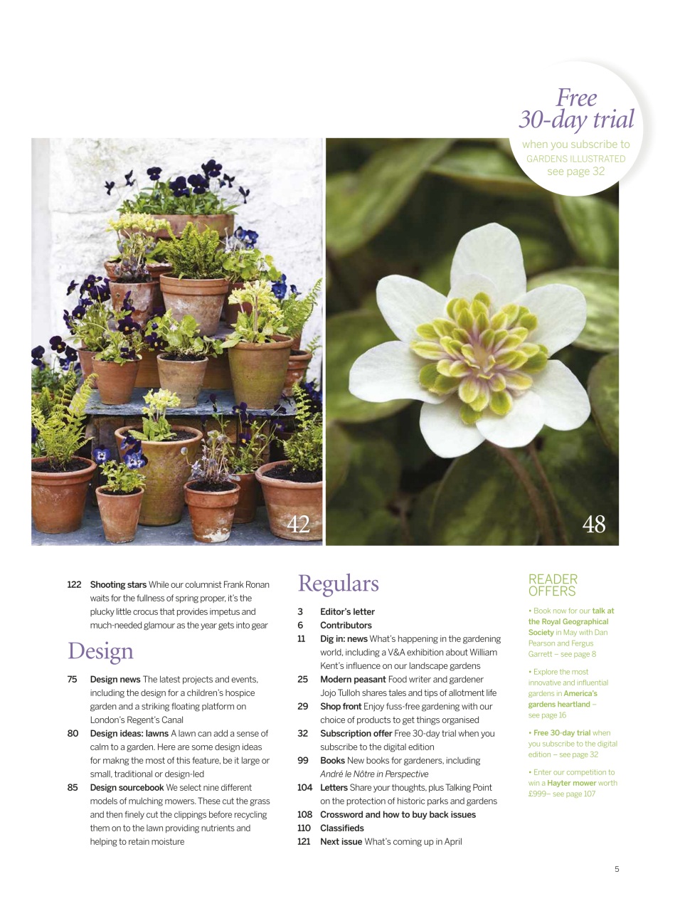 Gardens Illustrated Preview Pages