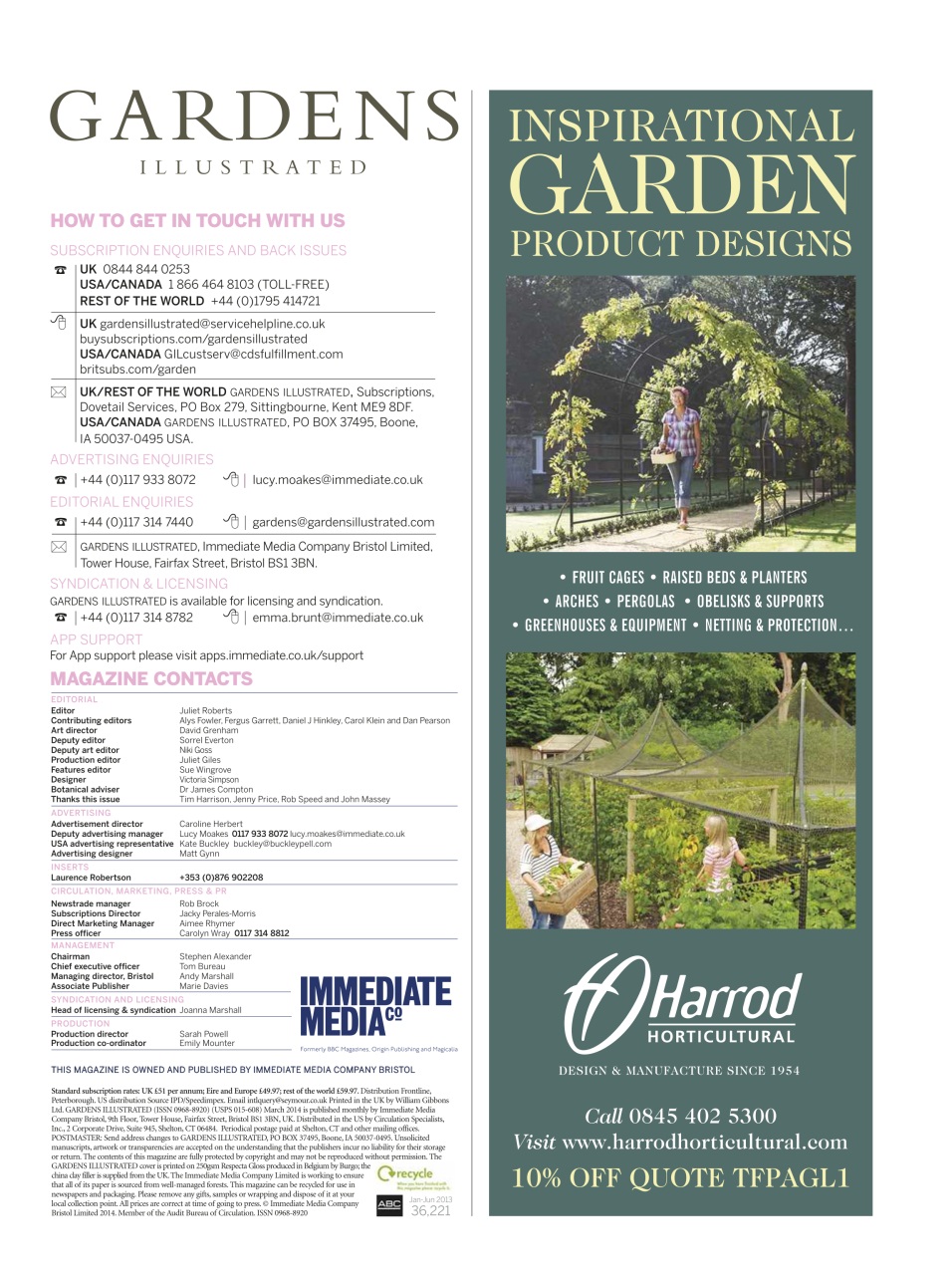 Gardens Illustrated Preview Pages