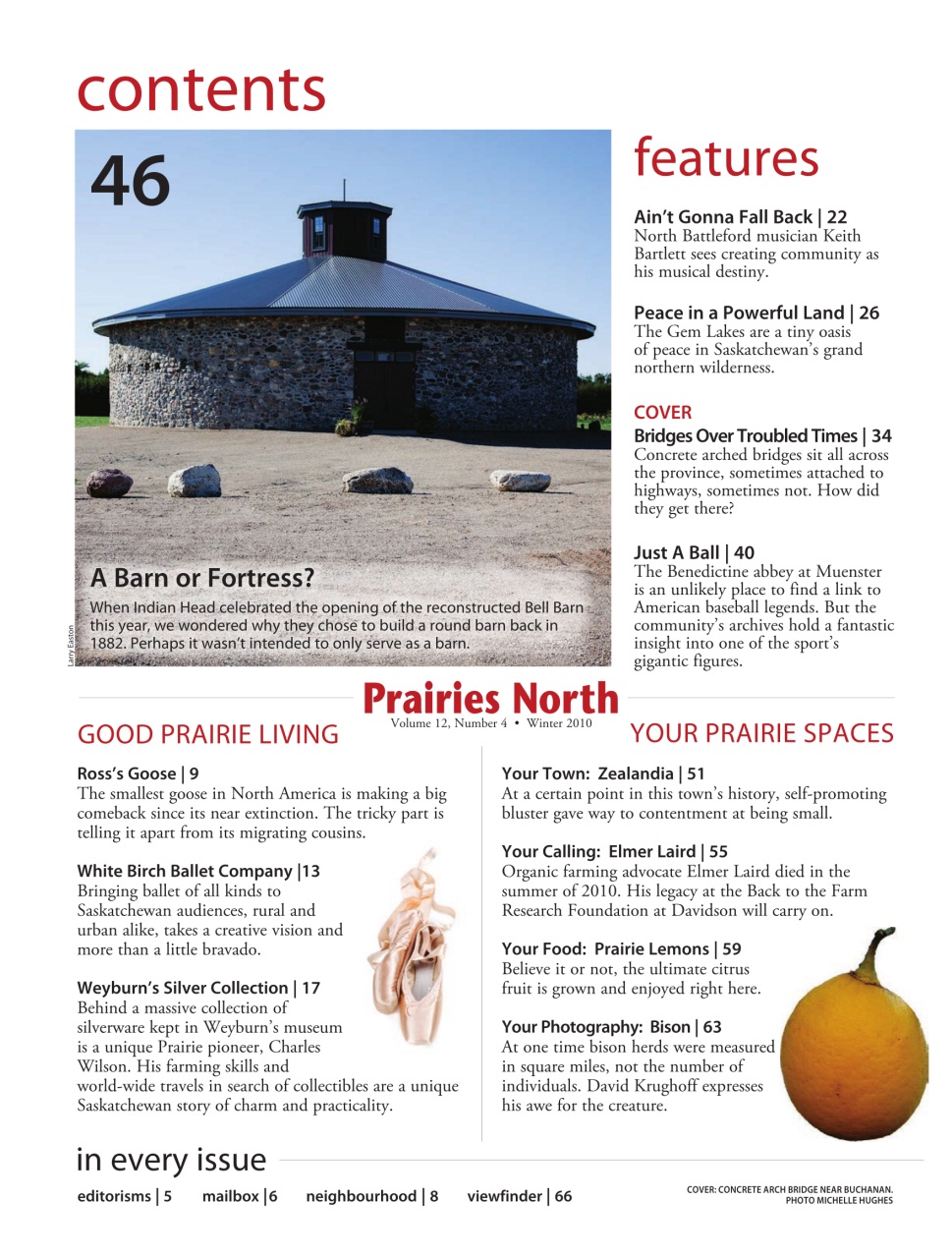 Prairies North Magazine Preview Pages