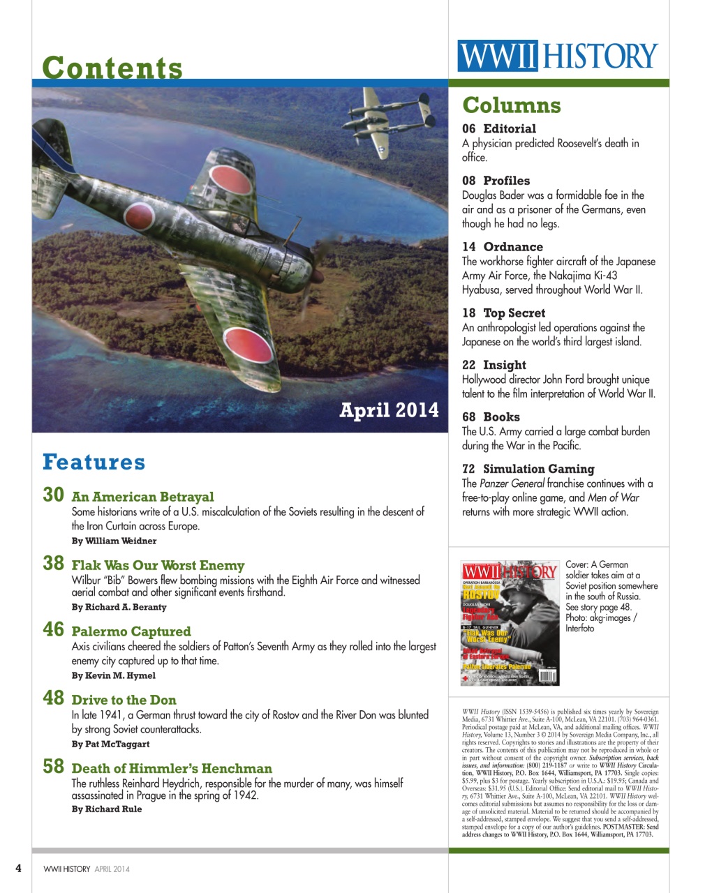 WW2 History Magazine Preview Pages