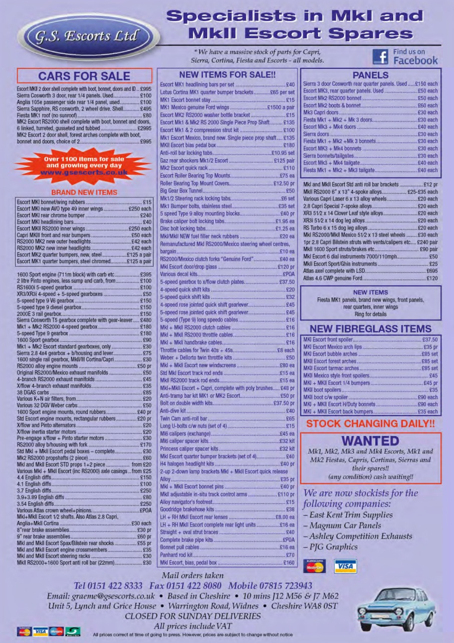 Classic Ford Preview Pages