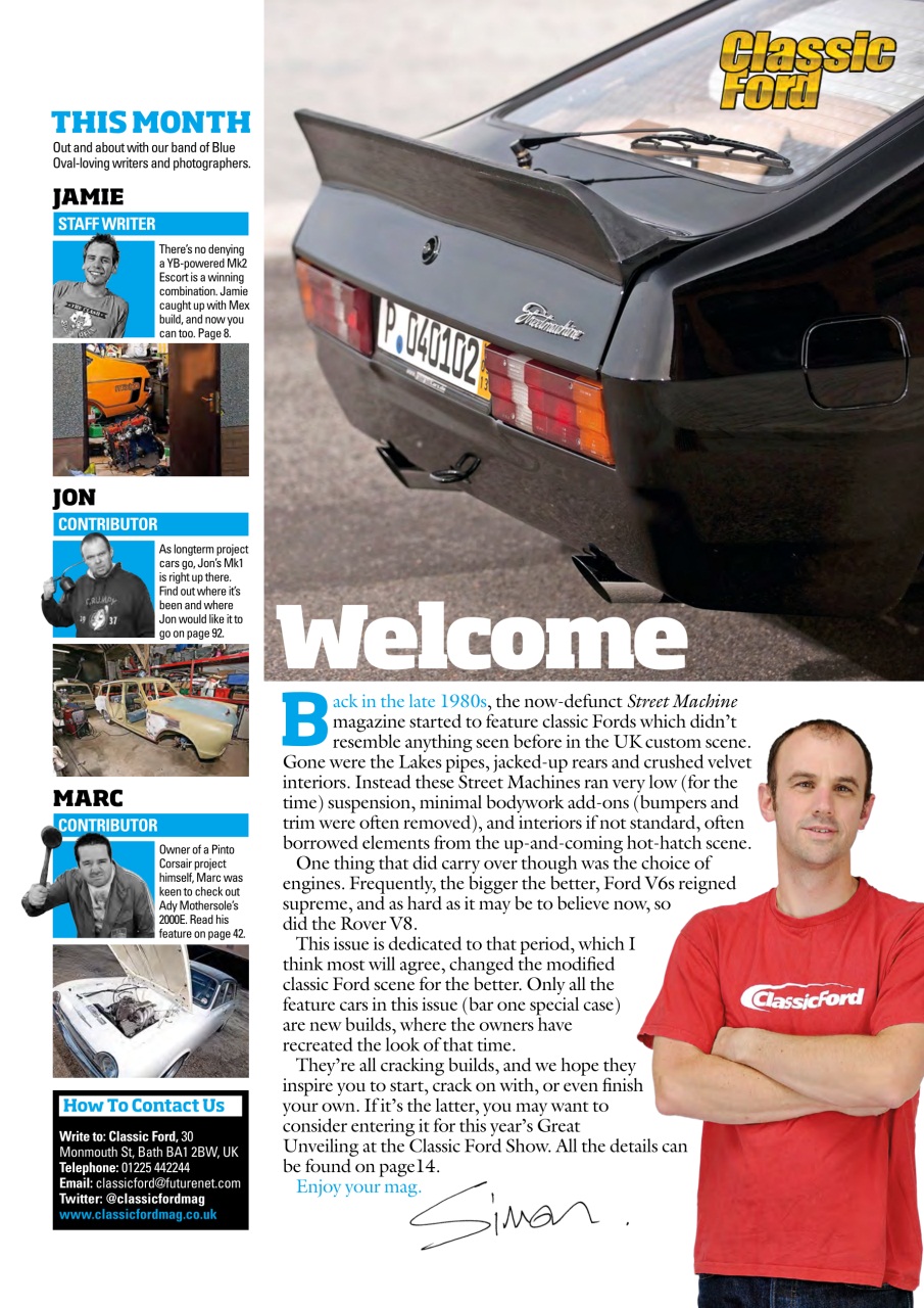 Classic Ford Preview Pages