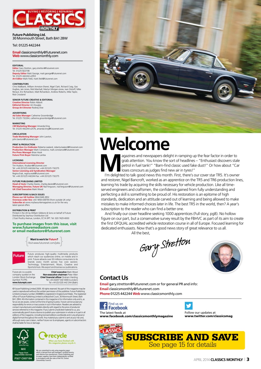 Classics World Preview Pages