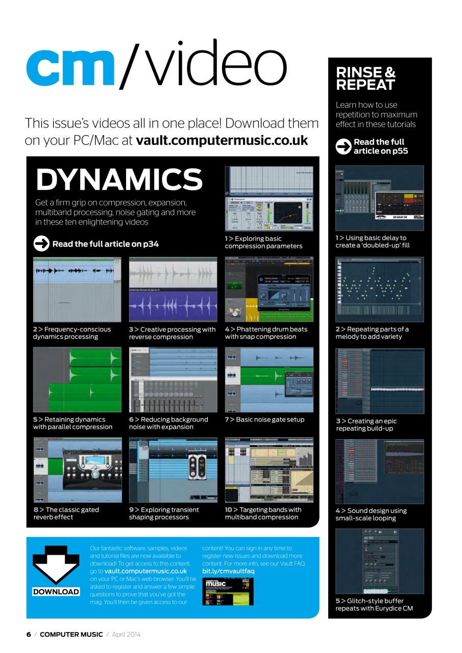 Computer Music Preview Pages