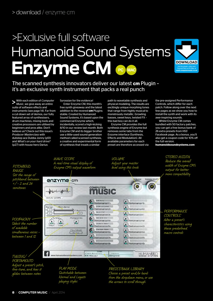 Computer Music Preview Pages