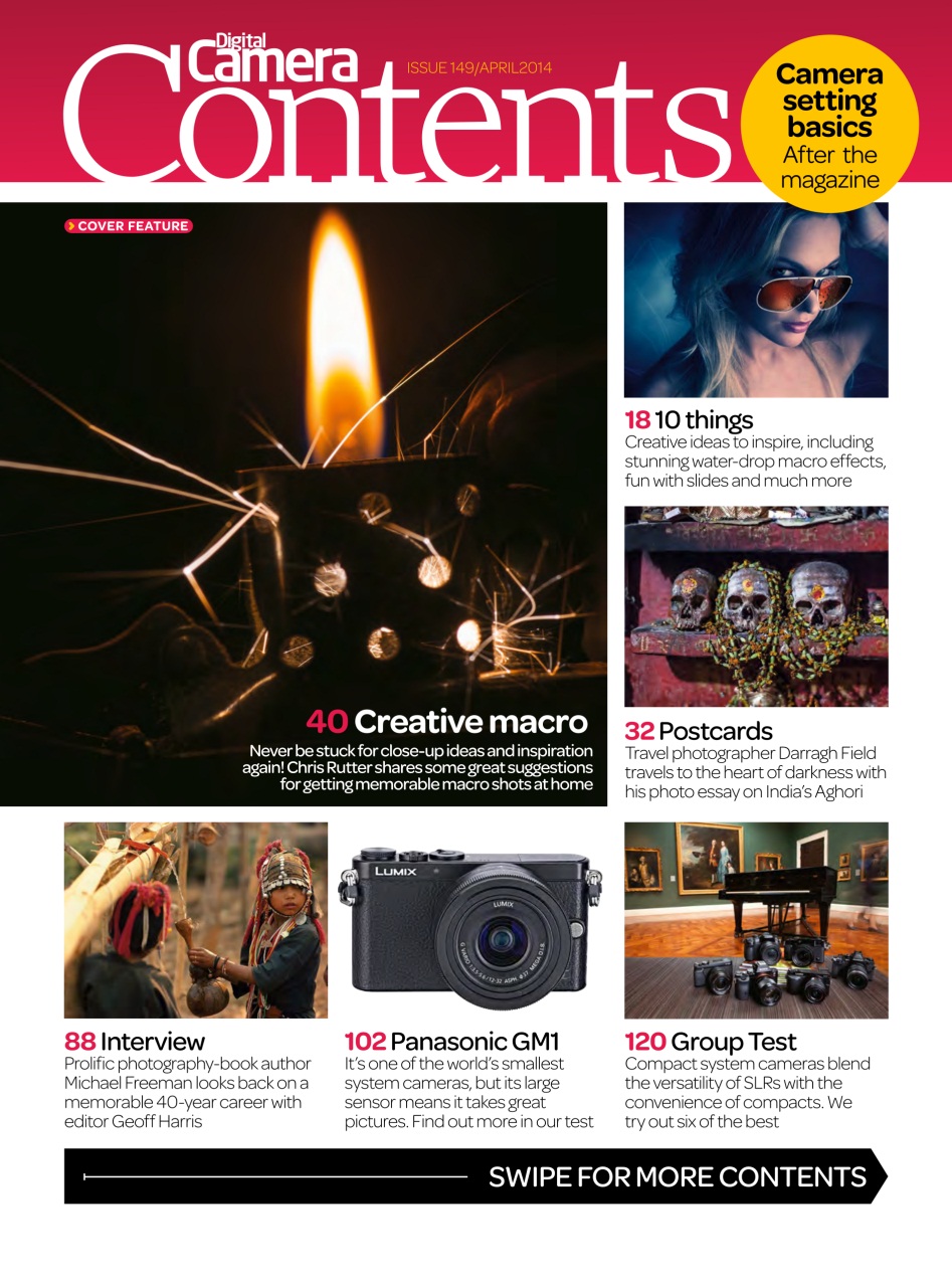 Digital Camera Magazine Preview Pages