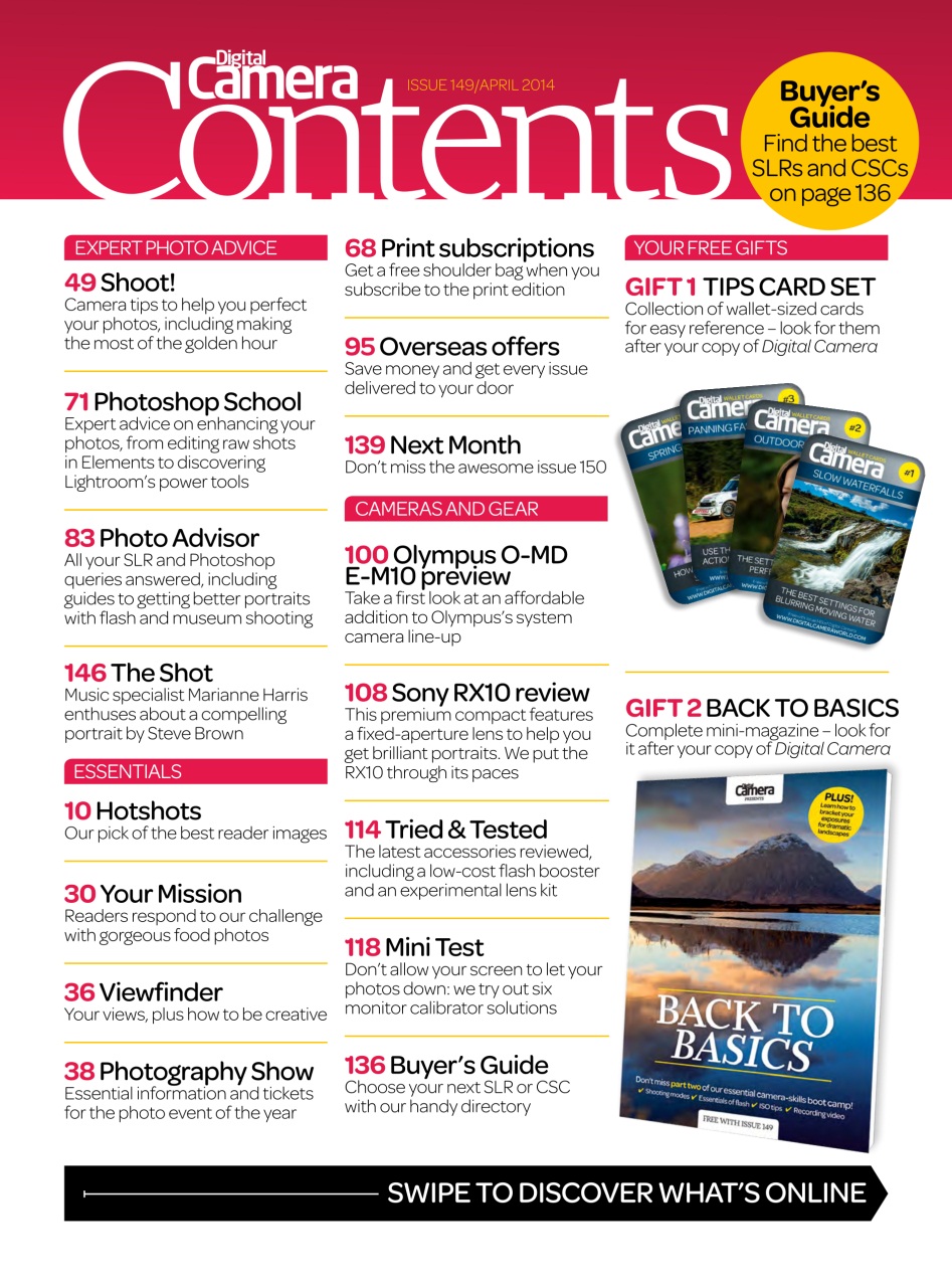 Digital Camera Magazine Preview Pages