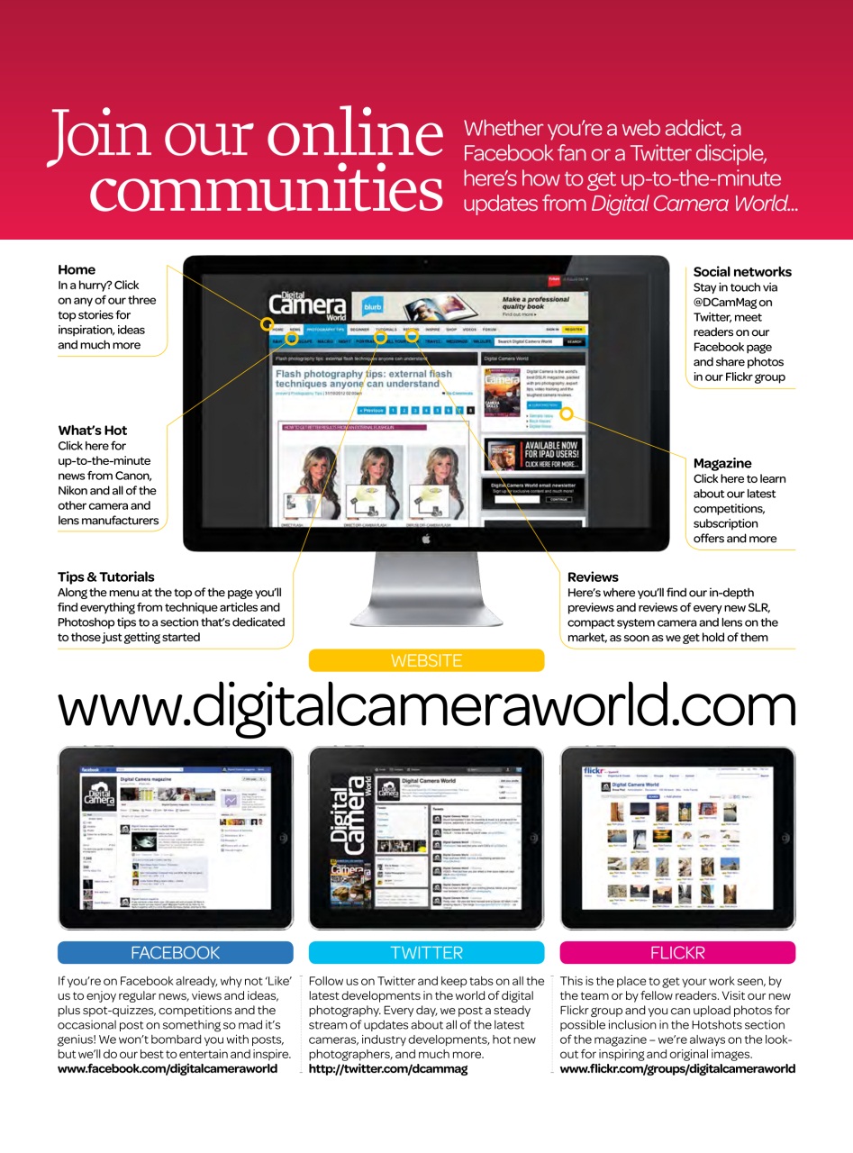 Digital Camera Magazine Preview Pages