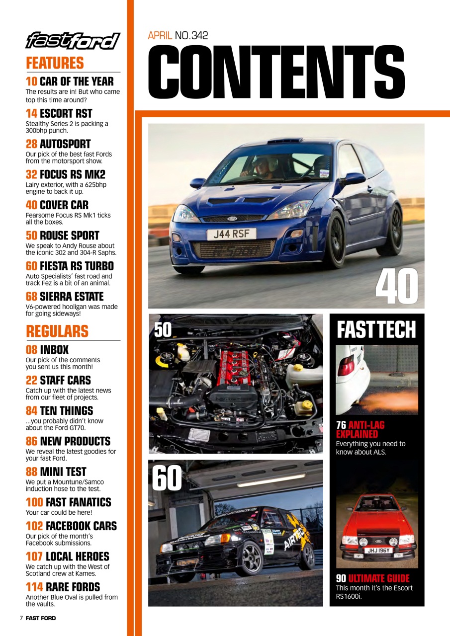 Fast Ford Preview Pages