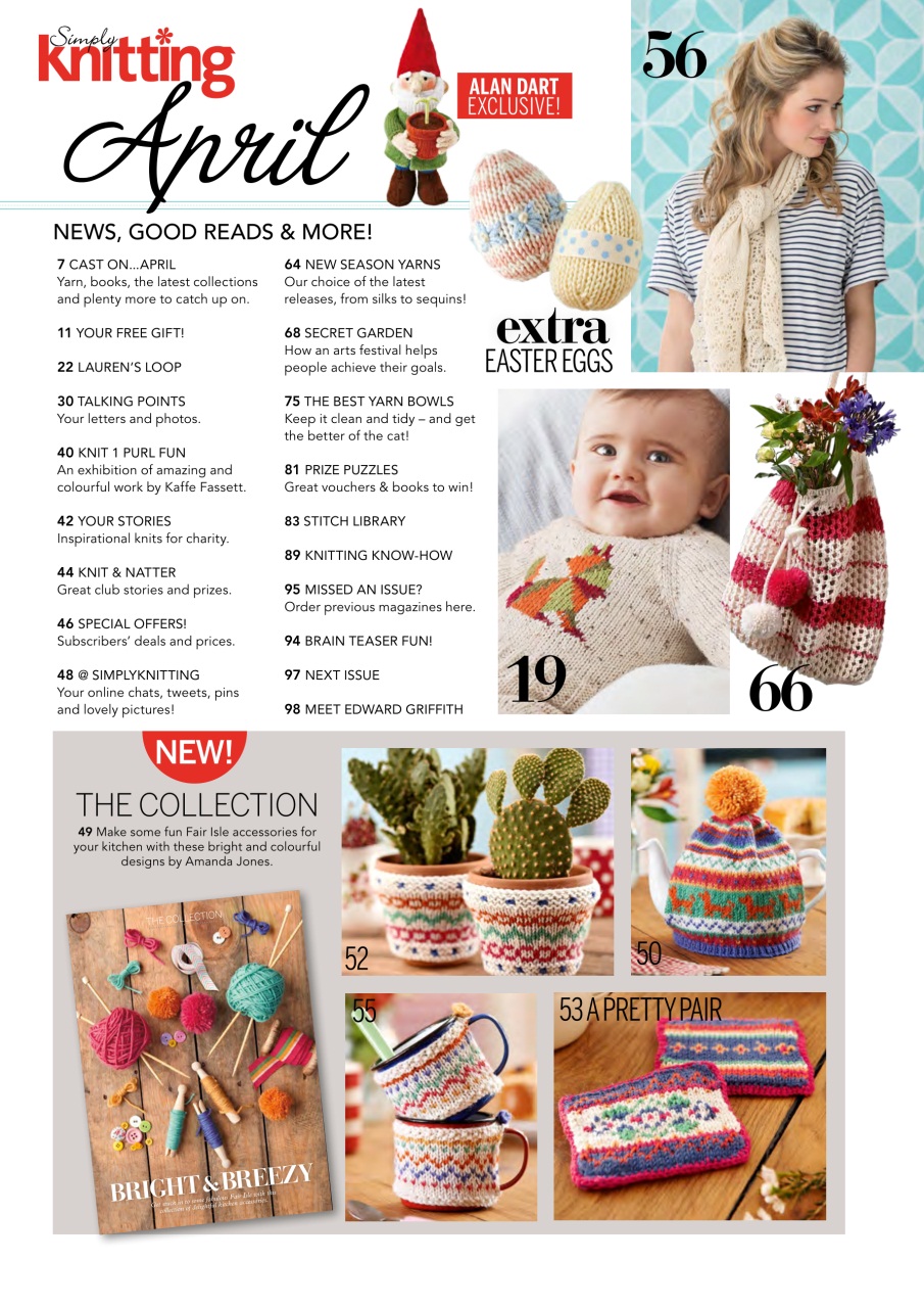 Simply Knitting Preview Pages