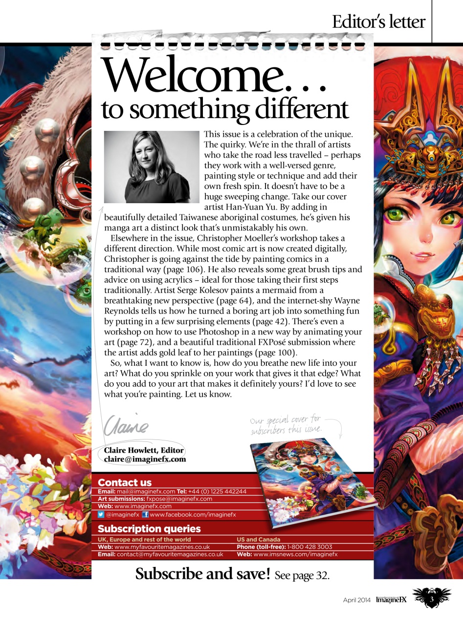 ImagineFX Preview Pages