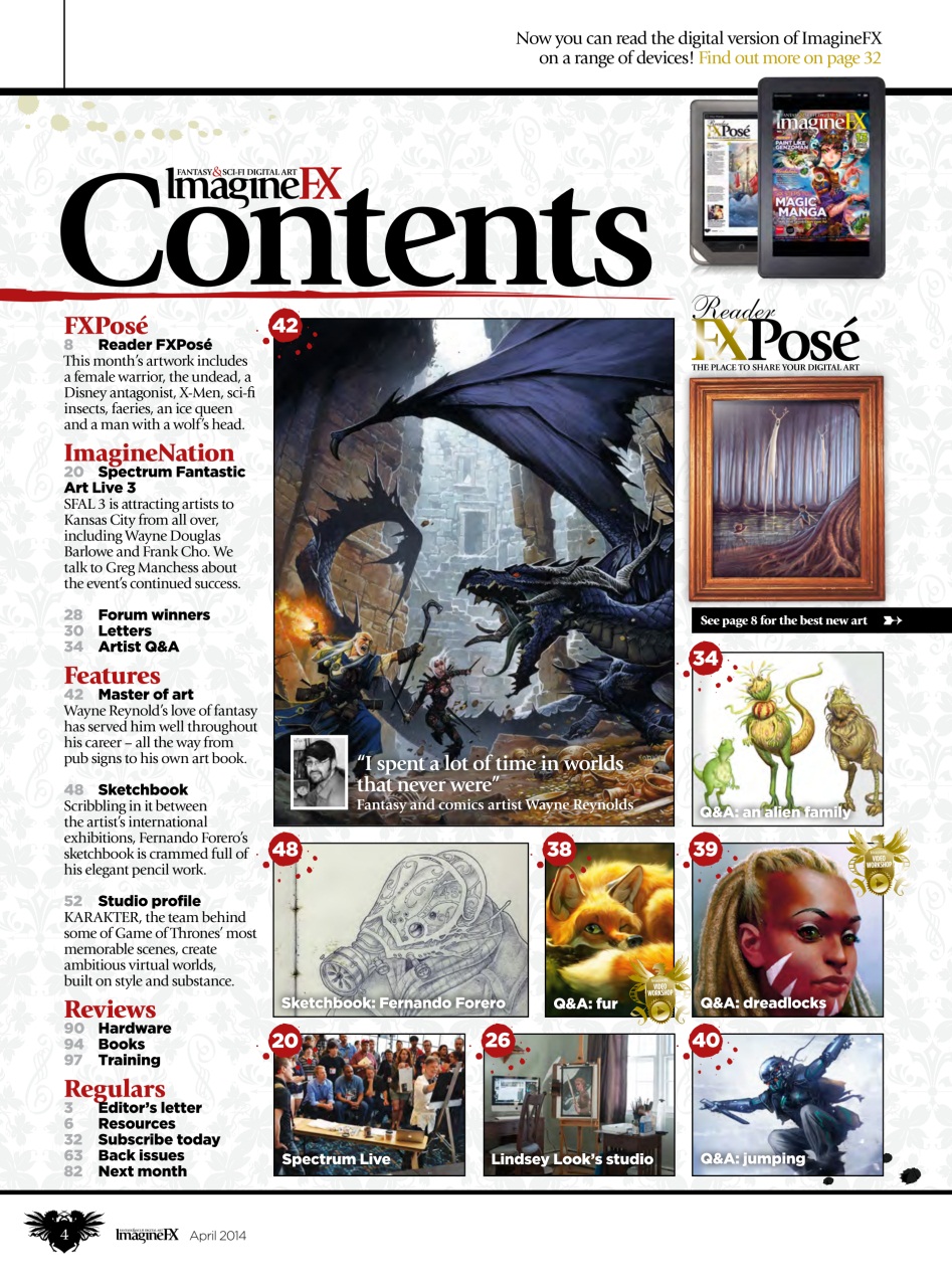 ImagineFX Preview Pages