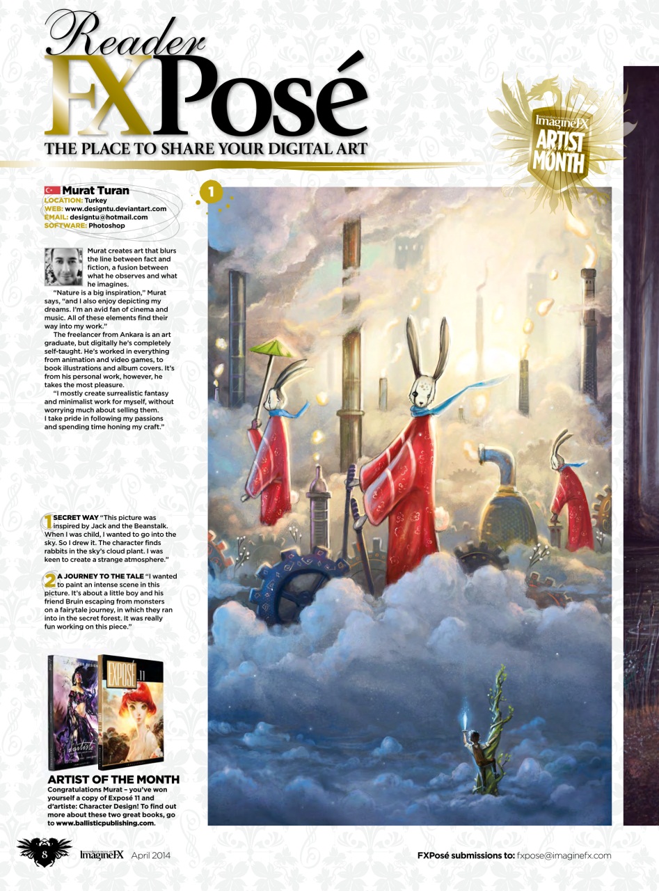 ImagineFX Preview Pages