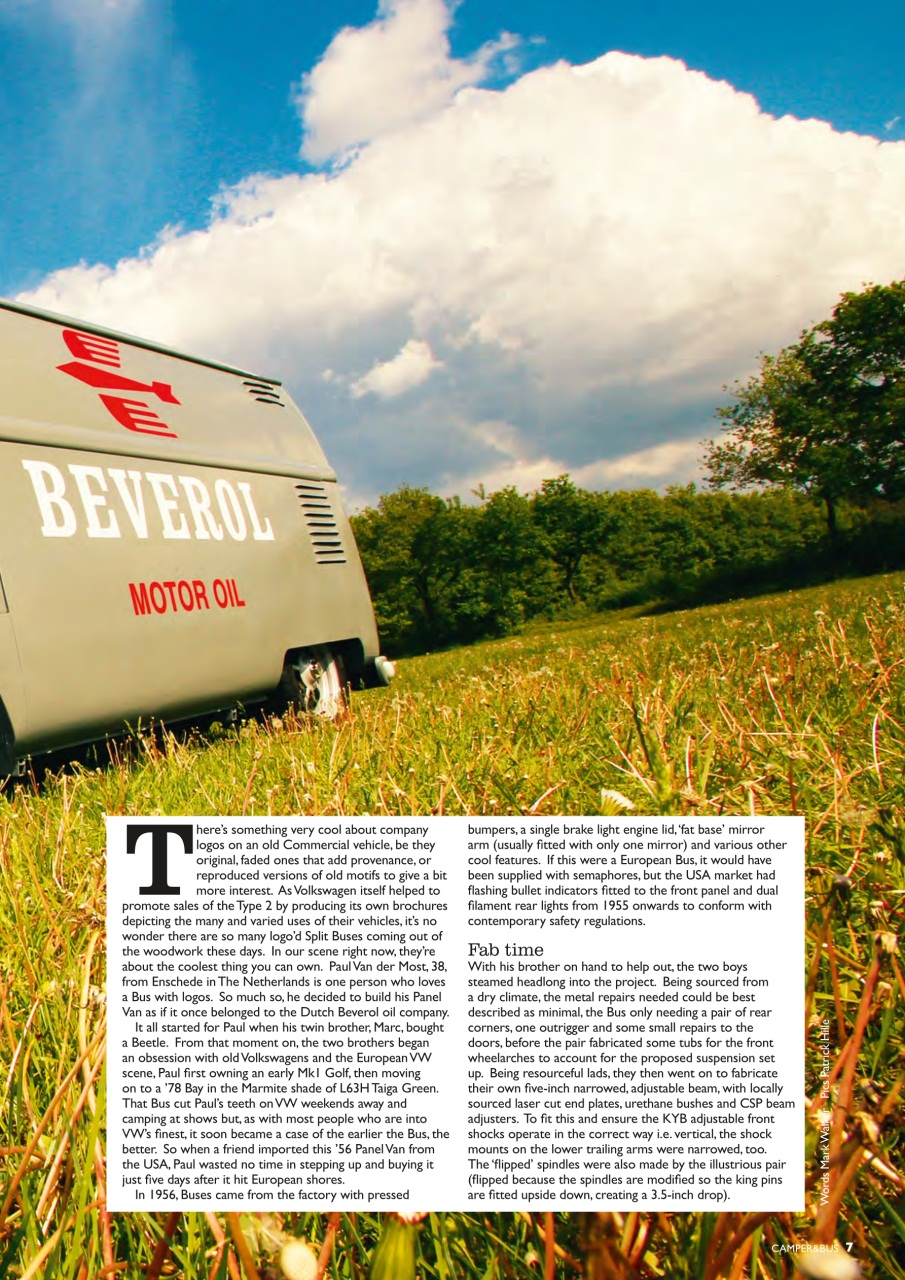 VW Camper Preview Pages