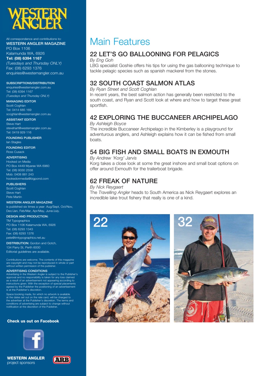 Western Angler Preview Pages