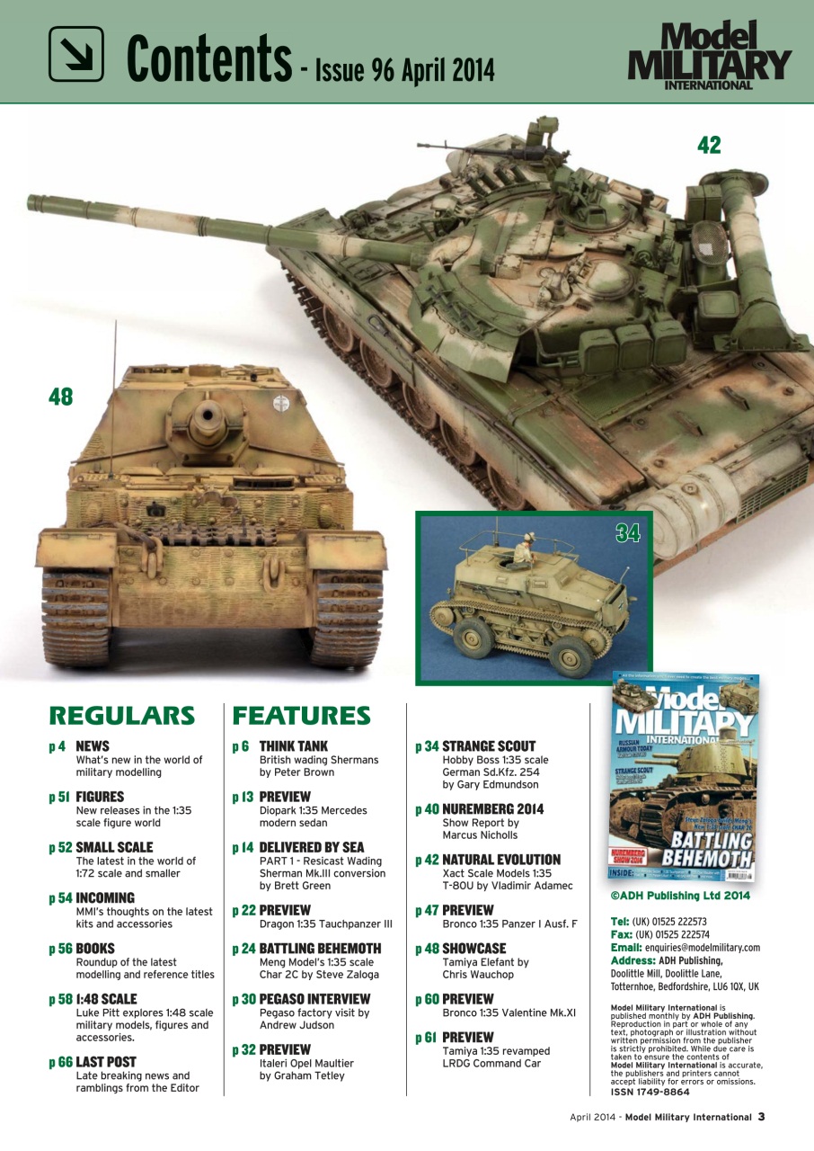 Model Military International Preview Pages