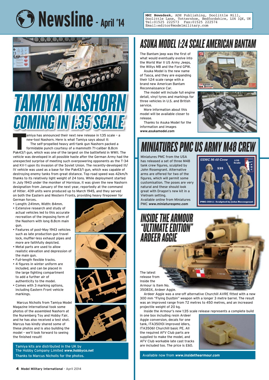 Model Military International Preview Pages