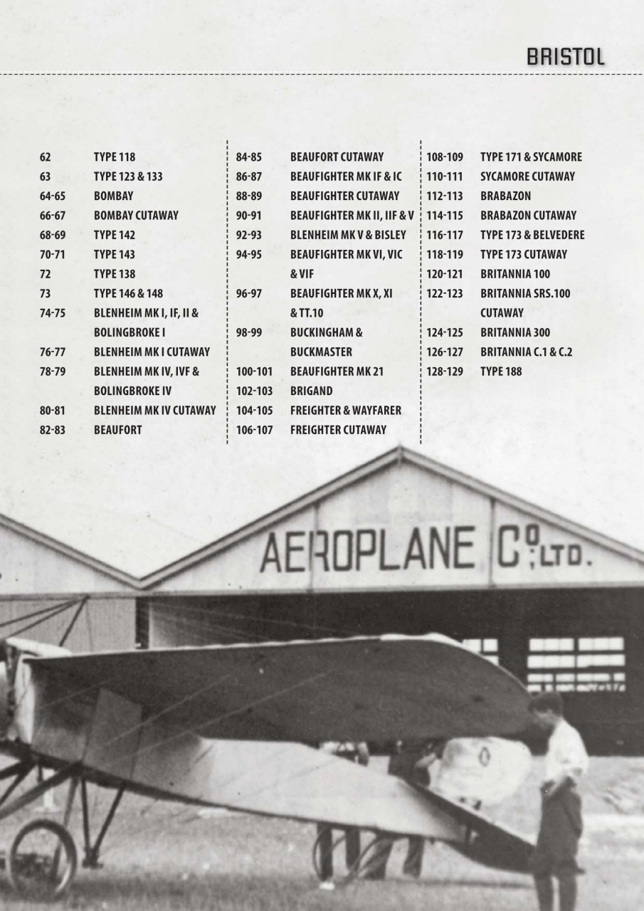 Aeroplane Company Profile Preview Pages