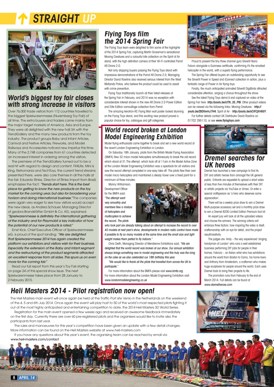 Radio Control Rotor World Preview Pages