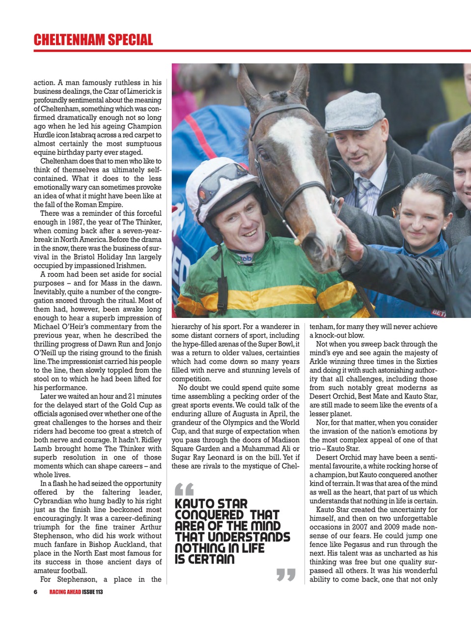 Racing Ahead Preview Pages