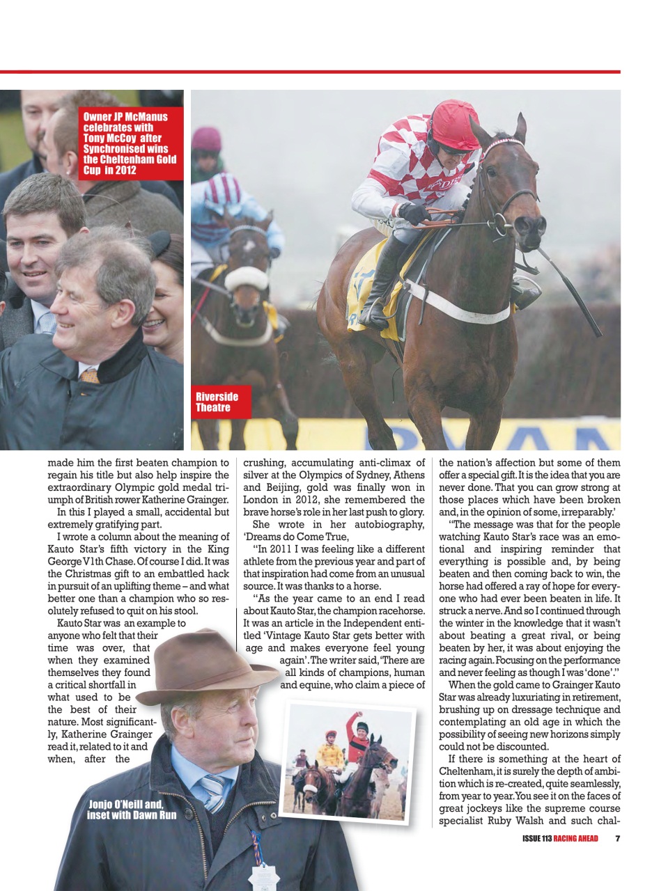 Racing Ahead Preview Pages