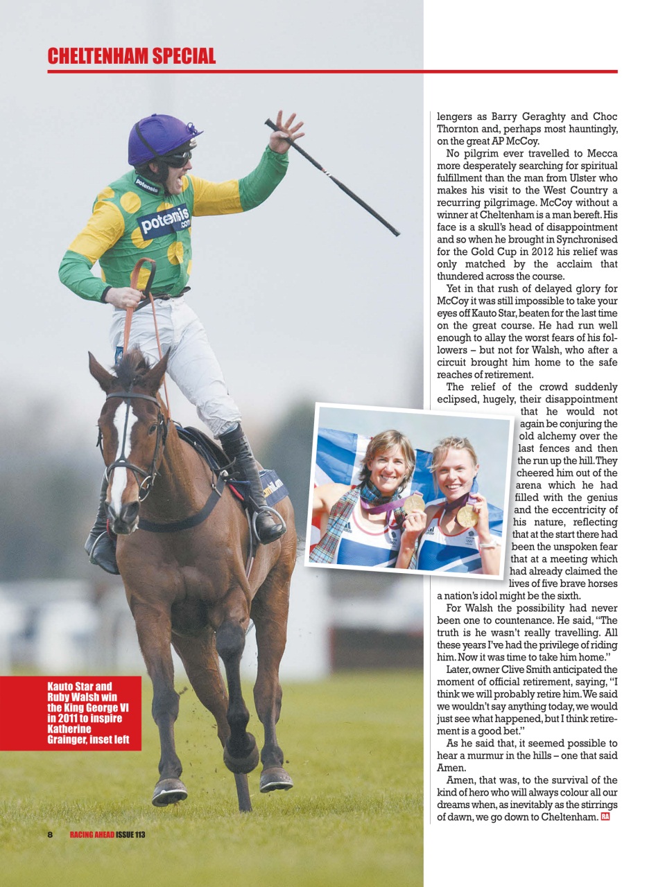 Racing Ahead Preview Pages