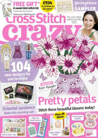 Cross Stitch Crazy issue April 2014