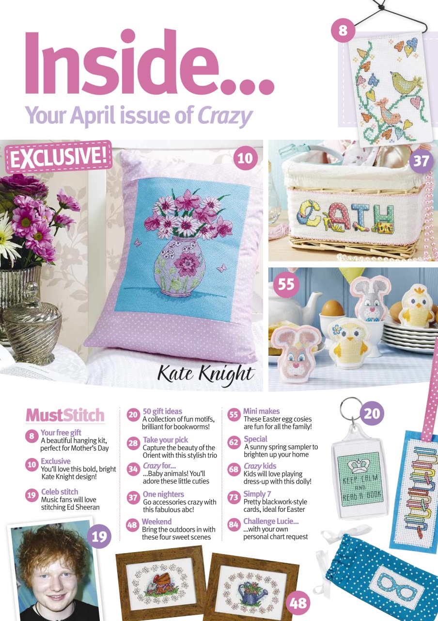 Cross Stitch Crazy Preview Pages