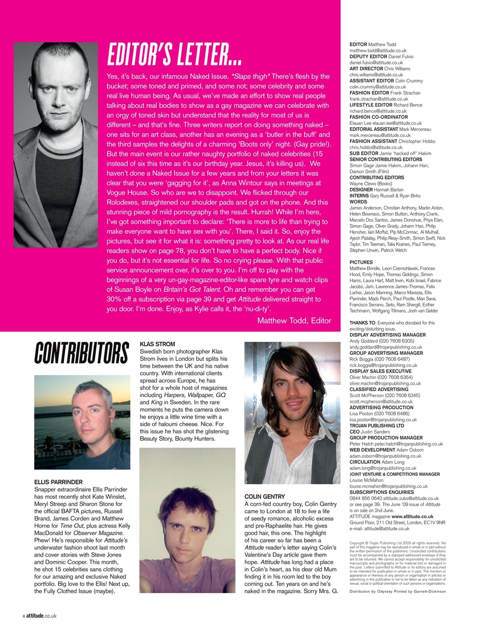 Attitude Preview Pages