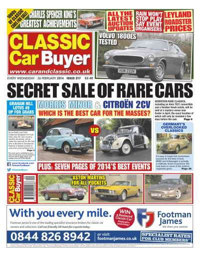 Classic Car Buyer issue 