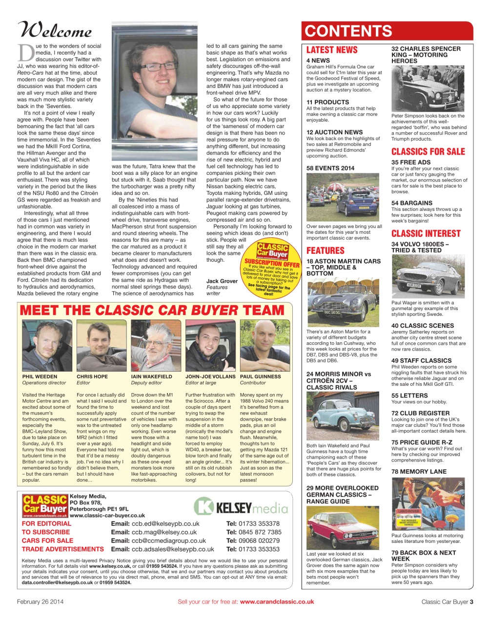 Classic Car Buyer Preview Pages