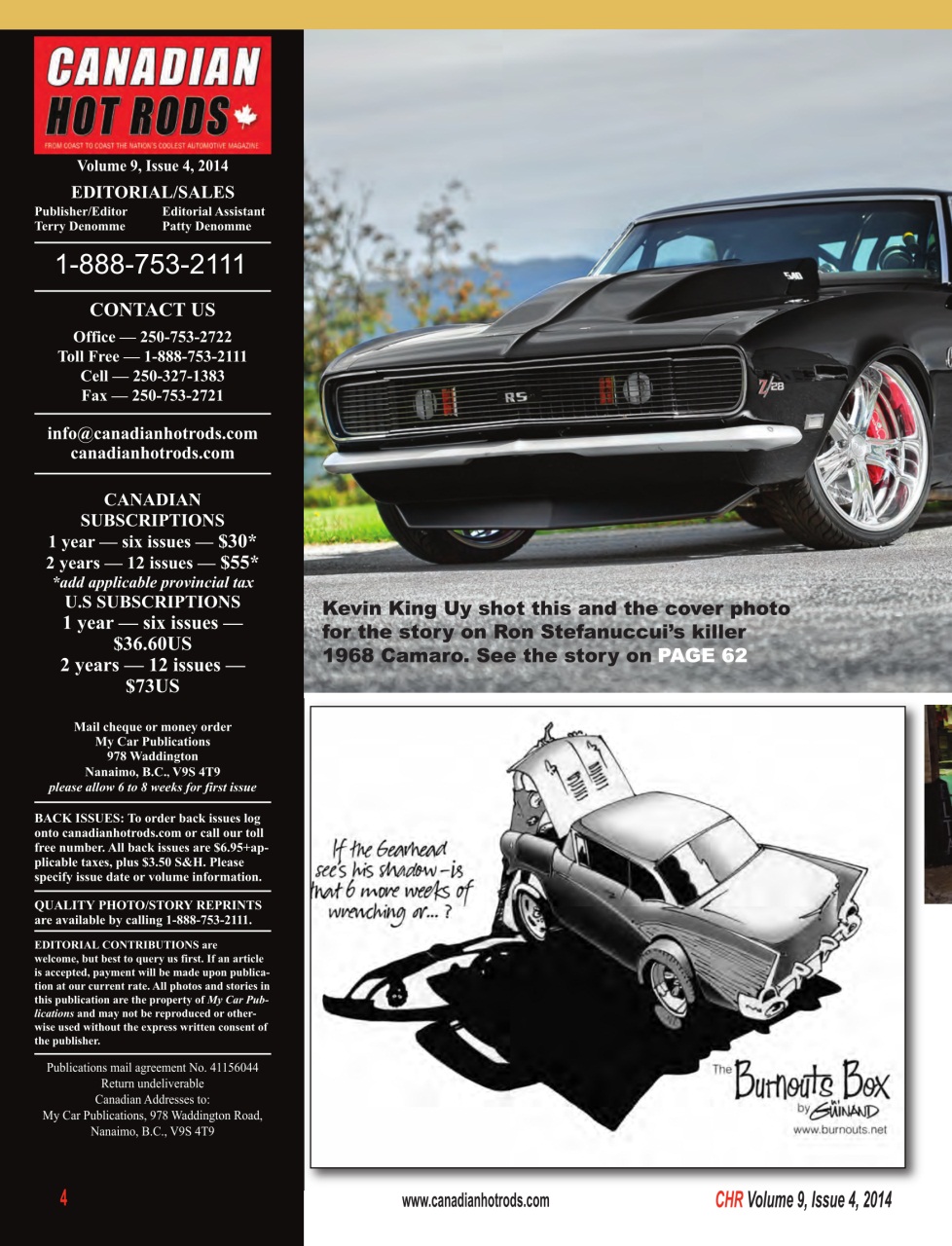 Canadian Hot Rods Preview Pages
