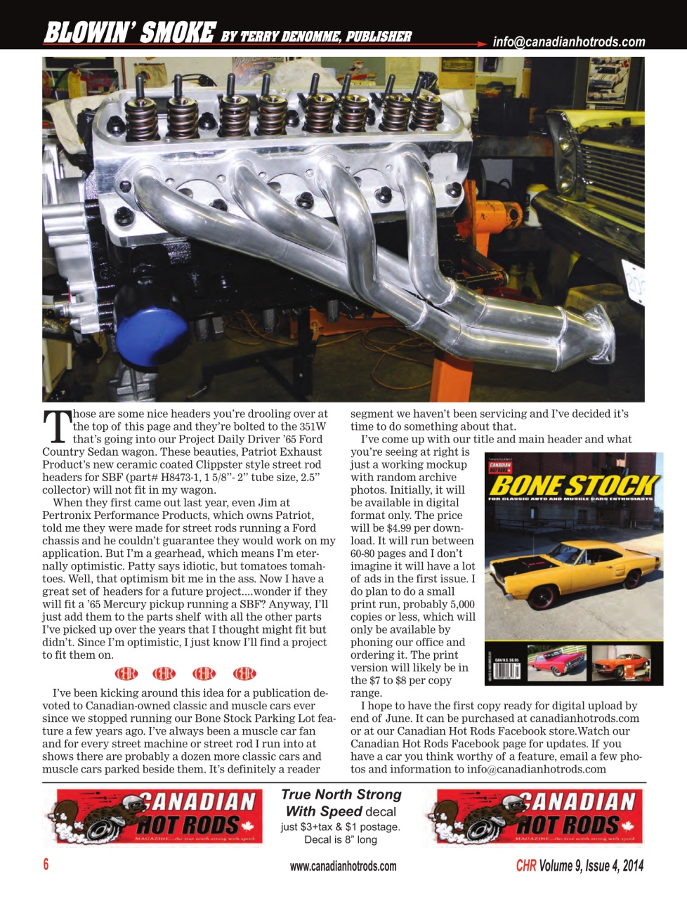 Canadian Hot Rods Preview Pages
