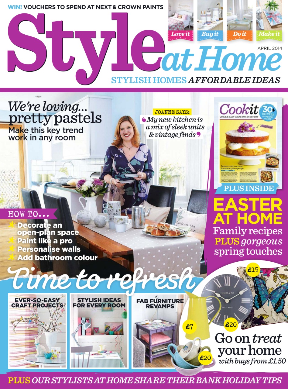 Style at Home Preview Pages