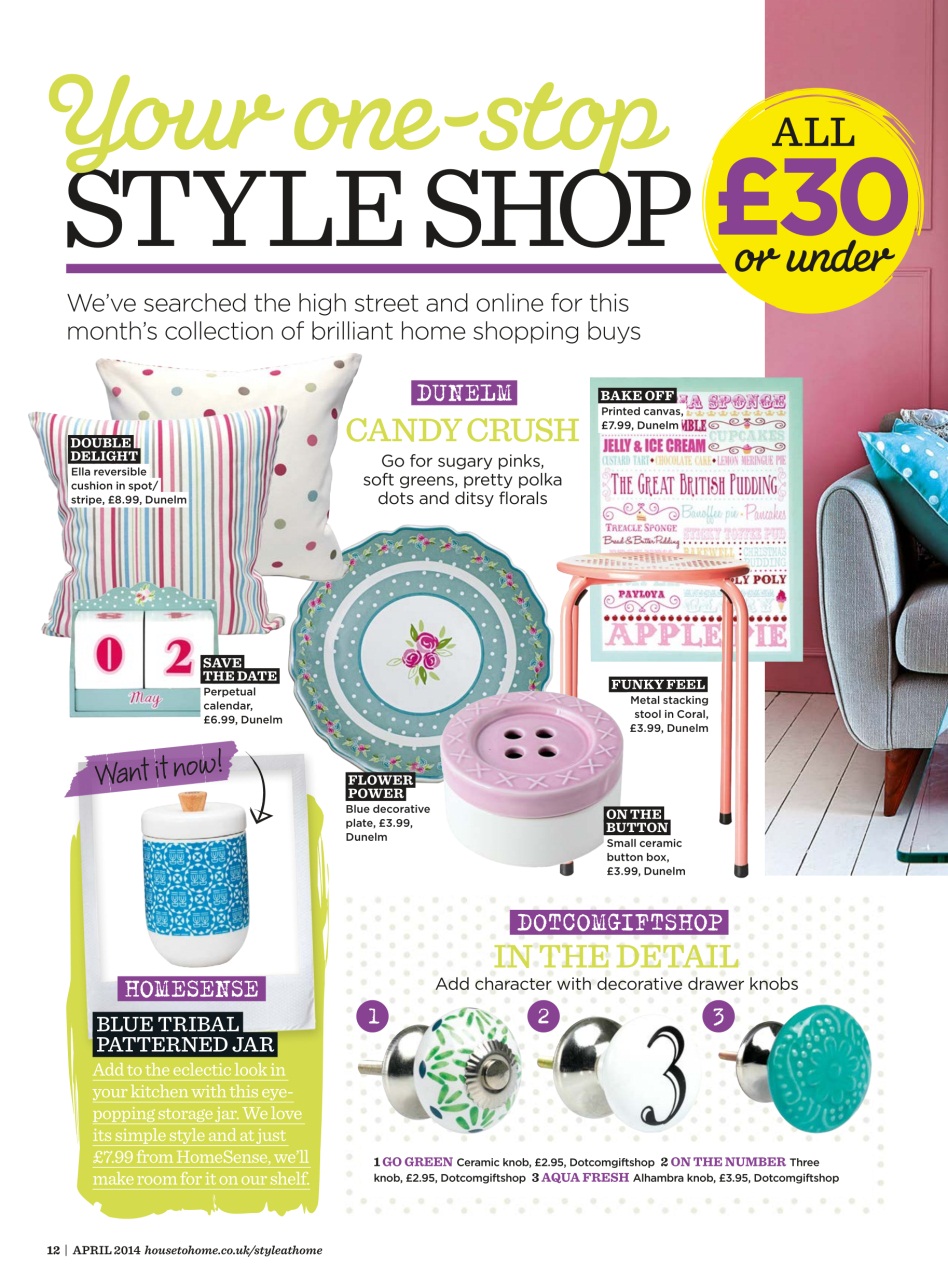 Style at Home Preview Pages