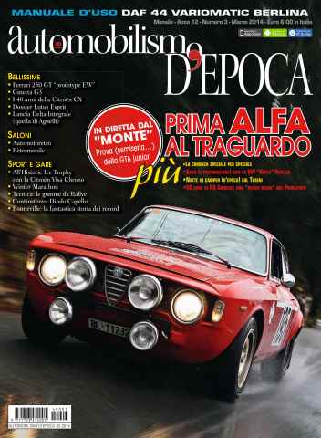 Automobilismo d'Epoca issue Automobilismo d'Epoca 3 2014