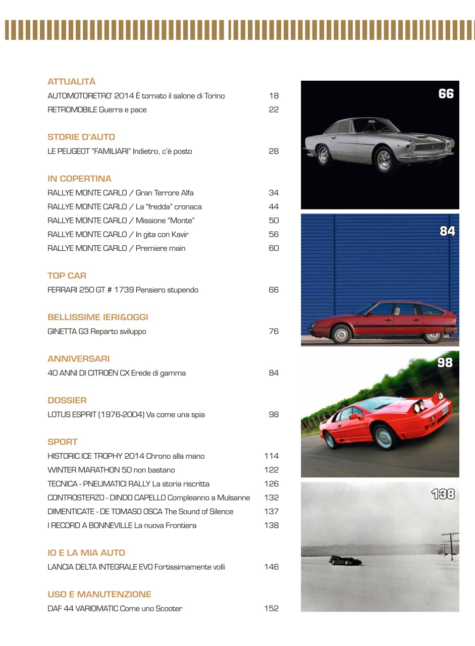 Automobilismo d'Epoca Preview Pages