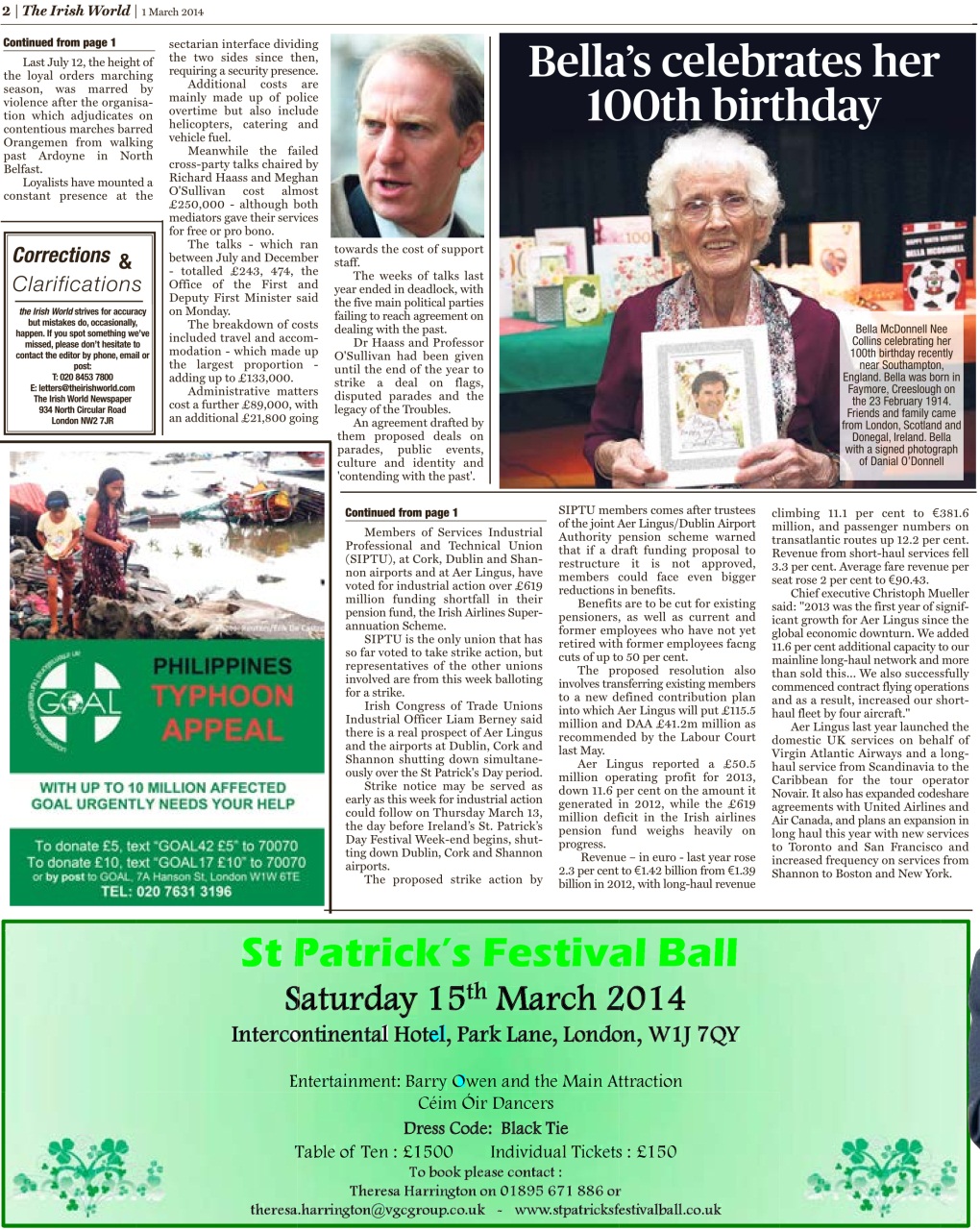 Irish World Preview Pages