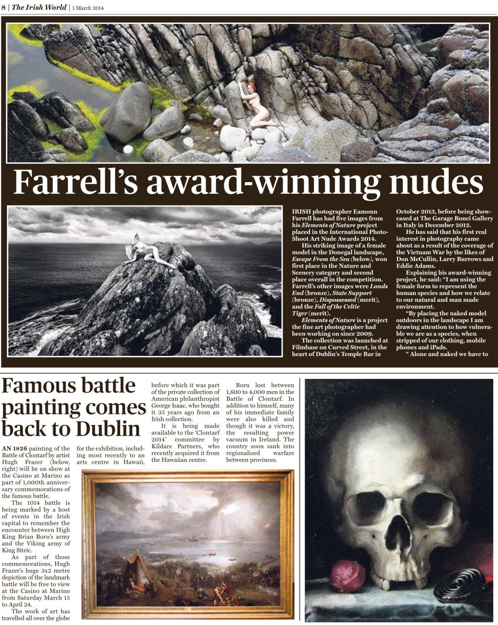 Irish World Preview Pages
