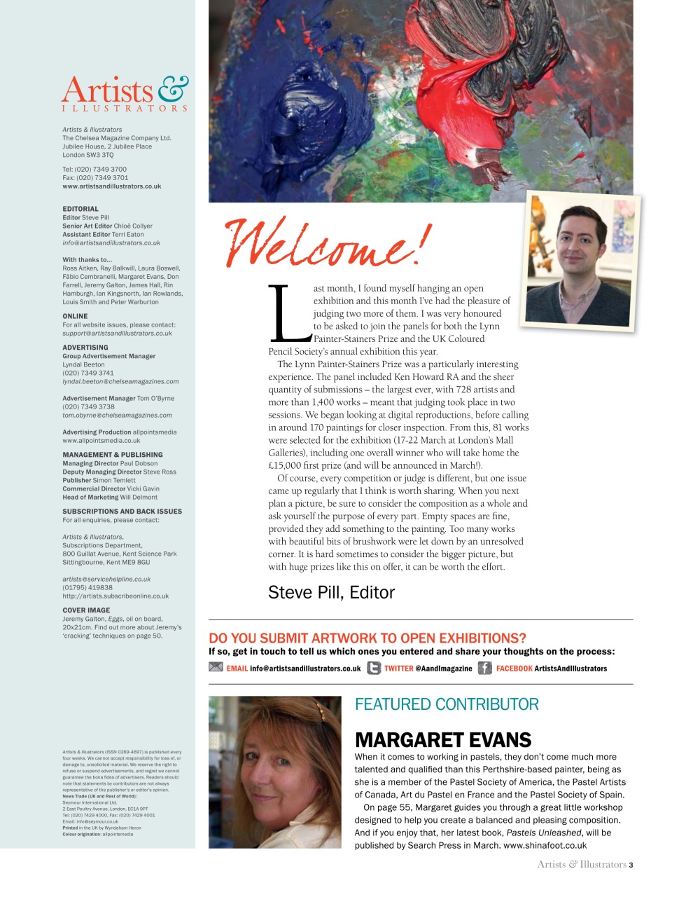Artists & Illustrators Preview Pages
