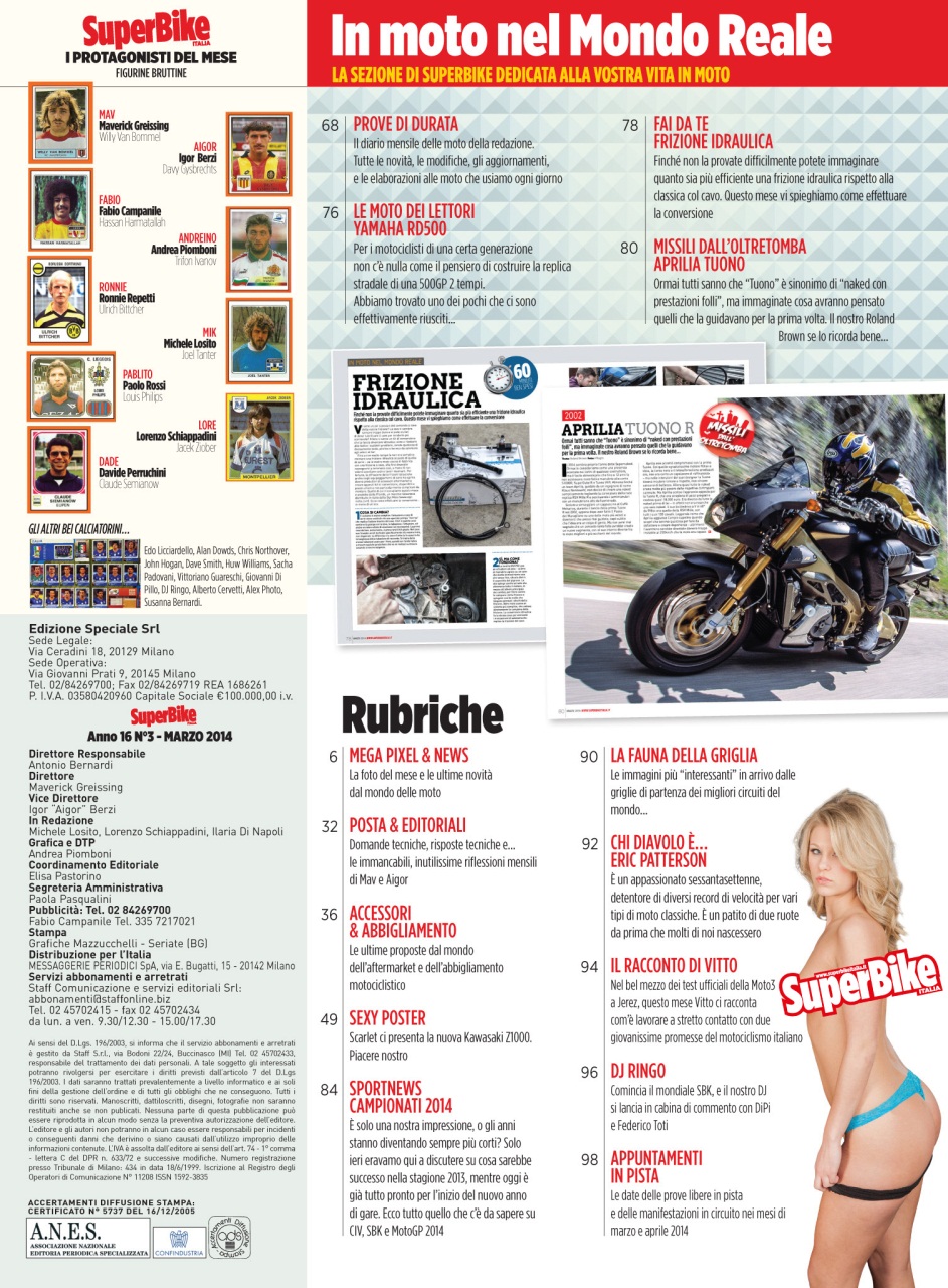 Superbike Italia Preview Pages