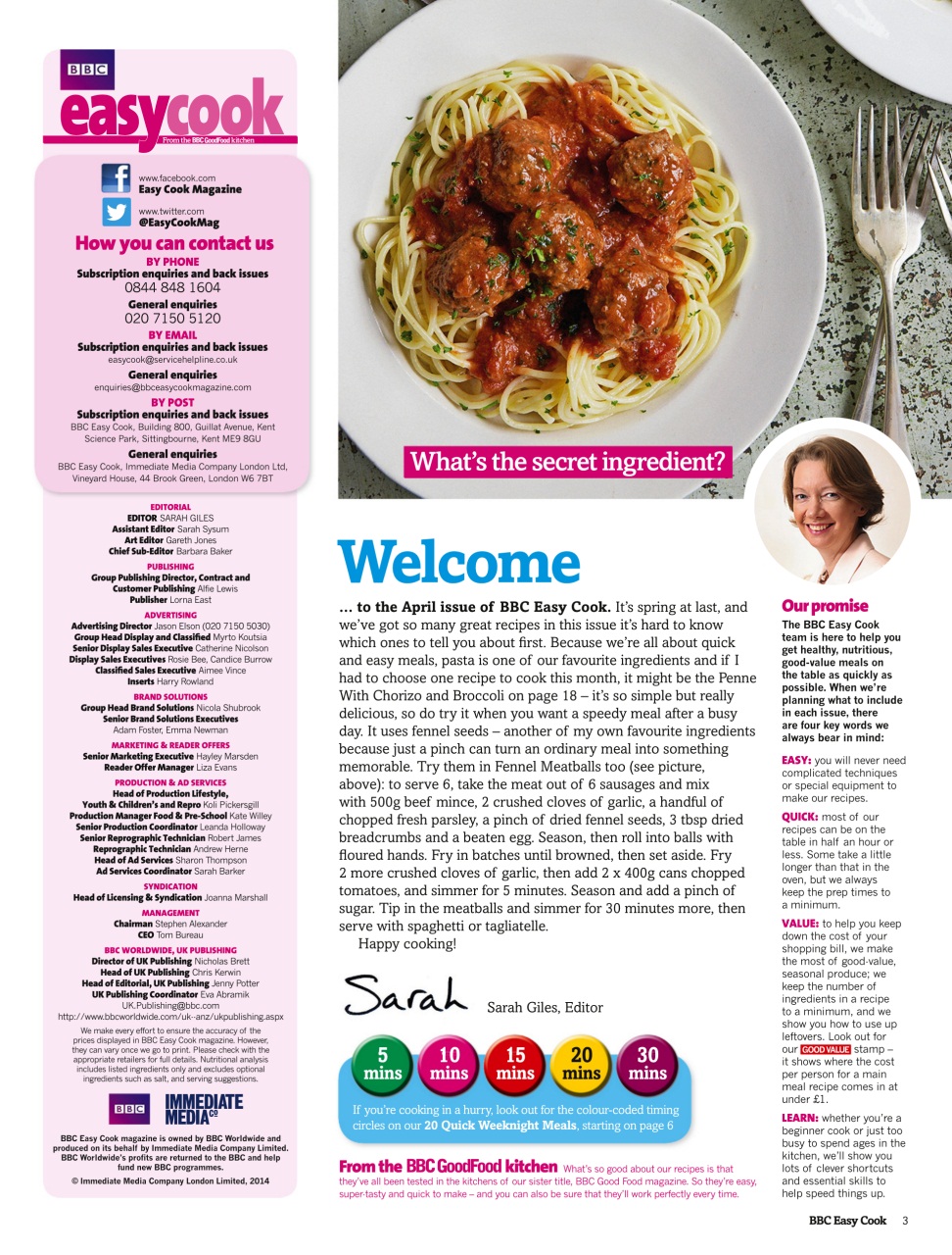 Easy Cook Magazine Preview Pages